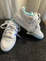 Adidas Forum Low White Iridescent Youth Size 6.5 New!