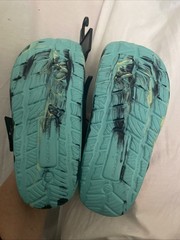 Rugged Shark Kids Size 12 Teal Multicolor Water Shoe