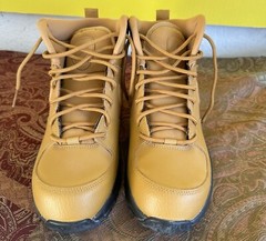 Nike Youth Manoa Leather Boots (GS) Wheat Black BQ5372 700 Size 5.5