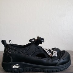 Chaco Odyssey Sport Sandal Shoe Closed Toe Black Sz Little Kid 1 Hiking Outdoors