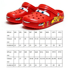 Kids Flashing Light Lightning McQueen Slippers – Non-Slip Pool & Beach Sandals