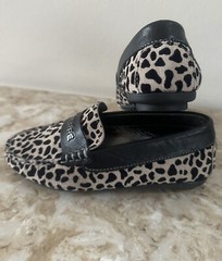 New Authentic GIANFRANCO FERRE Signature Unisex Loafers 30 ITALY, 12.5 USA
