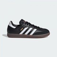 Adidas Samba J Kids Shoes Size 13K Black White Gum IF1945 NEW