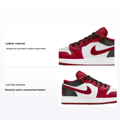 Jordan 1 Low Reverse Black Toe – 553560-163