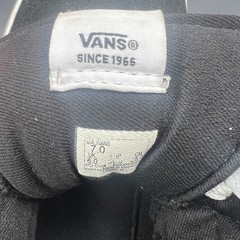 Vans Sk8-Hi Checkerboard Kids 7 Sneaker Red Black Suede High Top Skate Shoes