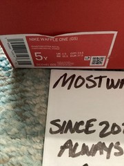 DS 2021 Nike Waffle One Phantom Hyper Royal DC0481-005 GS Sz 5Y