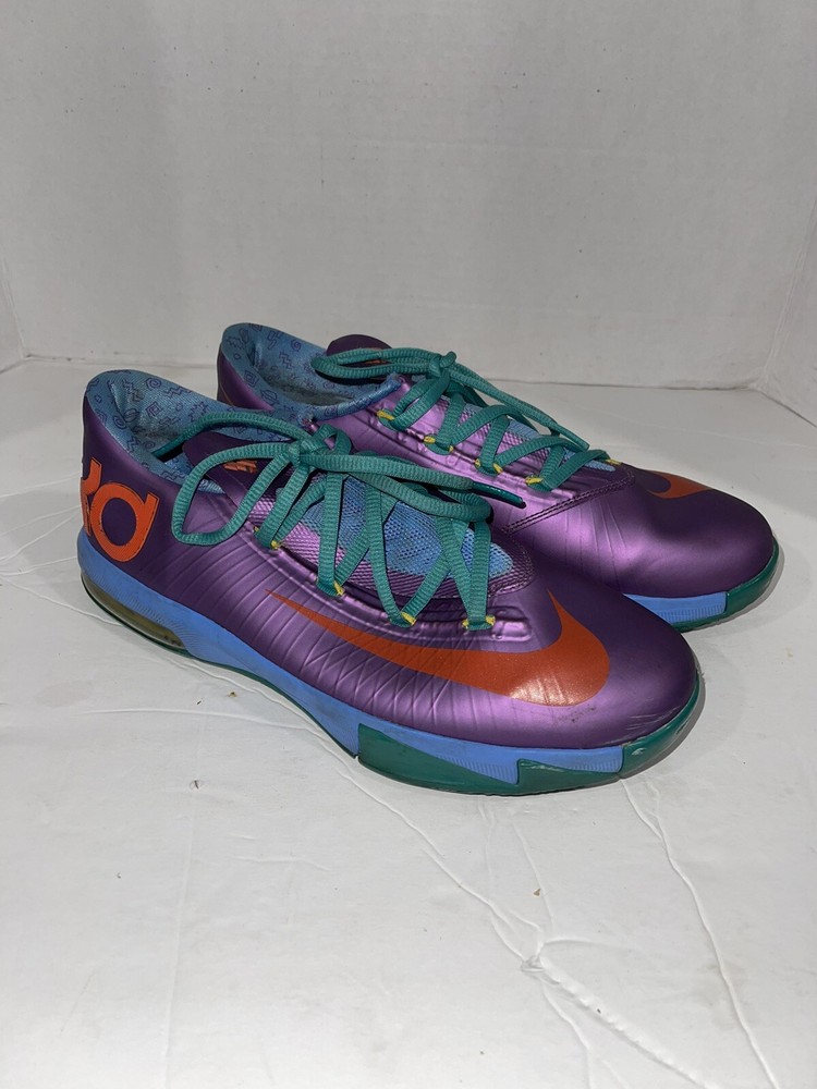 Nike Kevin Durant KD Vl Rugrats 599477-500 Basketball Shoes Youth Sz 6.5Y Purple
