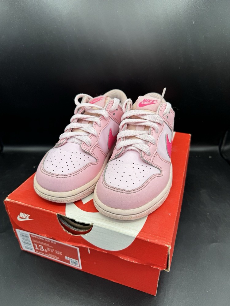 Nike Dunk Low PS ‚Triple Pink‘ Toddler Size 13c