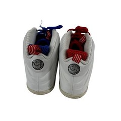 Nike Little Posite One USA Moon Red White Blue Silver Boys Shoes Size US 2Y