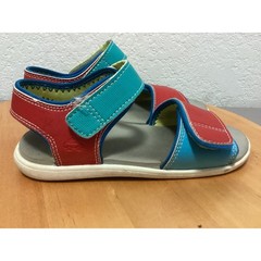 See Kai Run Basics Water Friendly Sandals Kids 11 Red Blue Colorblock Strappy
