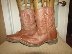 Lil‘ Durango Kids 8” Western Boots 3M Rodeo Brown Leather Pull On Cowboy Boots