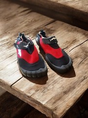 Newtz Kids’ Water Shoes – Red & Black – Size 4/5
