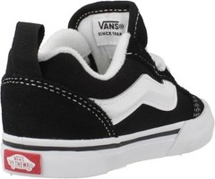 Vans Unisex-Child Knu Skool Shoe, Black/True White
