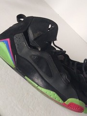 Nike Air Jordon True Flight Black Vivid Pink Green 342774-039