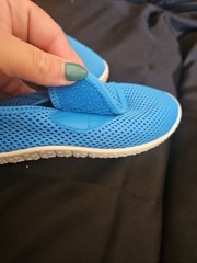Nwt Kids Cat & Jack Turquoise Beach/ Shower/ House Shoes Kids Size Medium 7/8