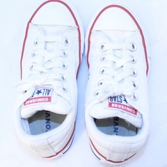 Converse Kid Size 12 White Low Top MADISON All Star Padded Sneakers – A01694F