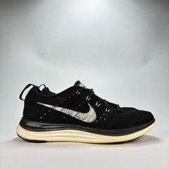 Nike Flyknit Lunar 1 Black Lightweight Running Shoes Sneakers Youth Size 7Y