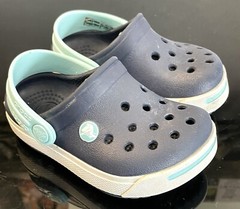 Croc Crocband II Ice Blue Toddler Clogs C4/5