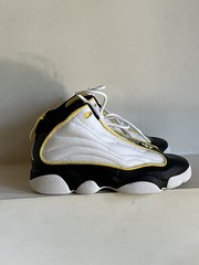 NIKE AIR JORDAN Pro Strong DC7909 107 Pre-School Kids White/Yellow SIZE 2.5Y