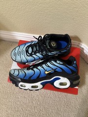 Nike Air Max Plus Tns Hyper Blue Size 6 Youth