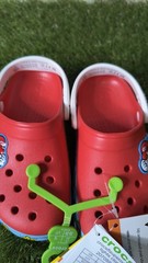 Crocs Super Mario Lights Clog K Unisex Kids Light-Up Red Blue White C11