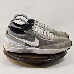 Nike Waffle One Shoes Mens Size 6Y DC0481-100 Mesh Suede Running Sneakers
