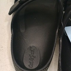 Cat & Jack Kids Black Double Strap Slide Sandals Youth Size 2