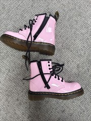 Kids Dr. Martens 1460 T Combat Boots Pink Size 7 New