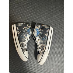 Converse x dc comics Batman Dark Knight sneakers kids size 9C toddler shoes