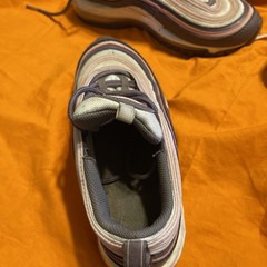 Nike Air Max 97 Pink Mocha Brown Sneakers, Size 5Y 921522-200
