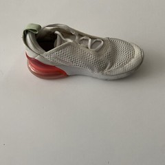 Authentic Pre-owned Air Max 270- White,Pink,Mint Green, Youth Size 1Y