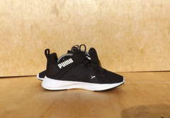 Size 4Y PUMA – Juniors Contempt Demi Fitness SHOES – Black/White