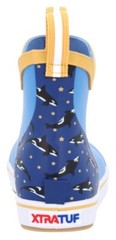 Xtratuf Kid’s Ankle Deck Boot – Salmon Sisters Light Blue