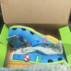 Crocs Super Mario Core Classic Clog Mario Kids Slip-On Multicolor J4 36-37 limit