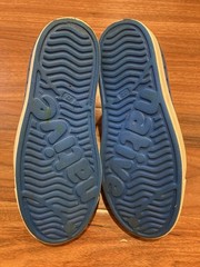 Native Jefferson Shoes Royal Blue/Shell White Big Kids US J2
