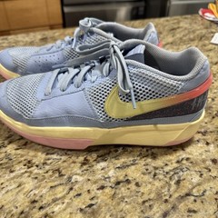 Nike Ja 1 Cobalt Bliss Shoes 7Y DX2294 400 Citron Tint JA Morant Sneaker Cpix