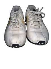Nike Shox Deliver White Leather Training Running Shoe 318130-120 Youth Size 6Y