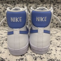 Nike Blazer Mid ’77 White Laser Blue Kids Athletic Sneaker