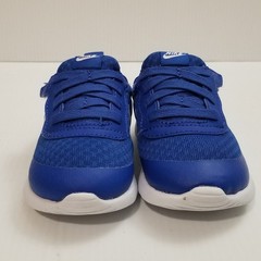 Nike Tanjun EasyOn Blue Hook And Loop Shoes Sneakers DX9043-401 Kids Size 6C