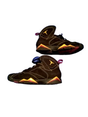 Nike Air Jordan VII Retro Citrus Basketball Sneakers Youth Size 2.5Y