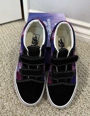 Vans K-pop Demon hunters Old Skool Little Kids Size 2.5Y