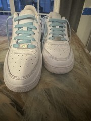 Size 5.5Y, 7W – Nike Air Force 1 LE Low Triple White, DH2920-111, Clean, No Box