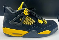 Air Jordan (GS) 4 Retro „THUNDER“ Size 7Y 408452-017 Used Shoes *READ*