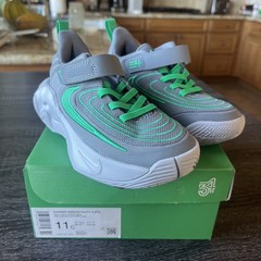 Nike Giannis Immortality 4 – Smoke Grey Stadium Green – Size 11c