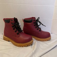 Fila Edgewater 12 Boots Little Kids 12.5 Burgundy Maroon Toddler C