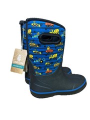 LongCone Kids Mud Boots Construction Monsters Size 4B