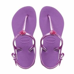 NWOB KIDS HAVAIANAS FREEDOM SLIM SANDAL $25 US 13Child /1Youth Purple
