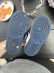 Jordan 1 Retro High OG Midnight Navy TD Size 8C Pre-Owned