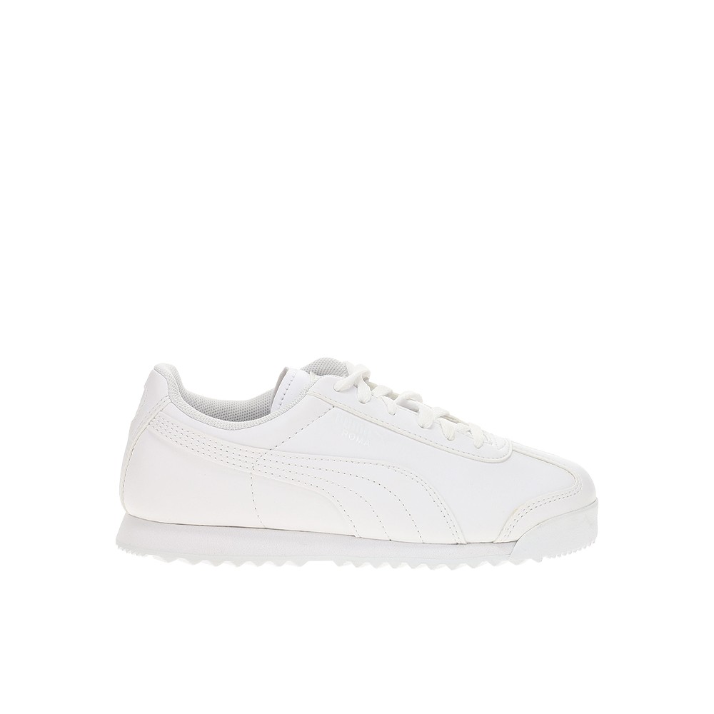PUMA Roma Basic Lace Up Toddler Boys White Sneakers Casual Shoes 361594-14