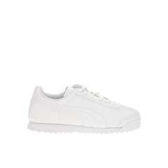 PUMA Roma Basic Lace Up Toddler Boys White Sneakers Casual Shoes 361594-14